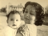 Sharry and Mum - 1952